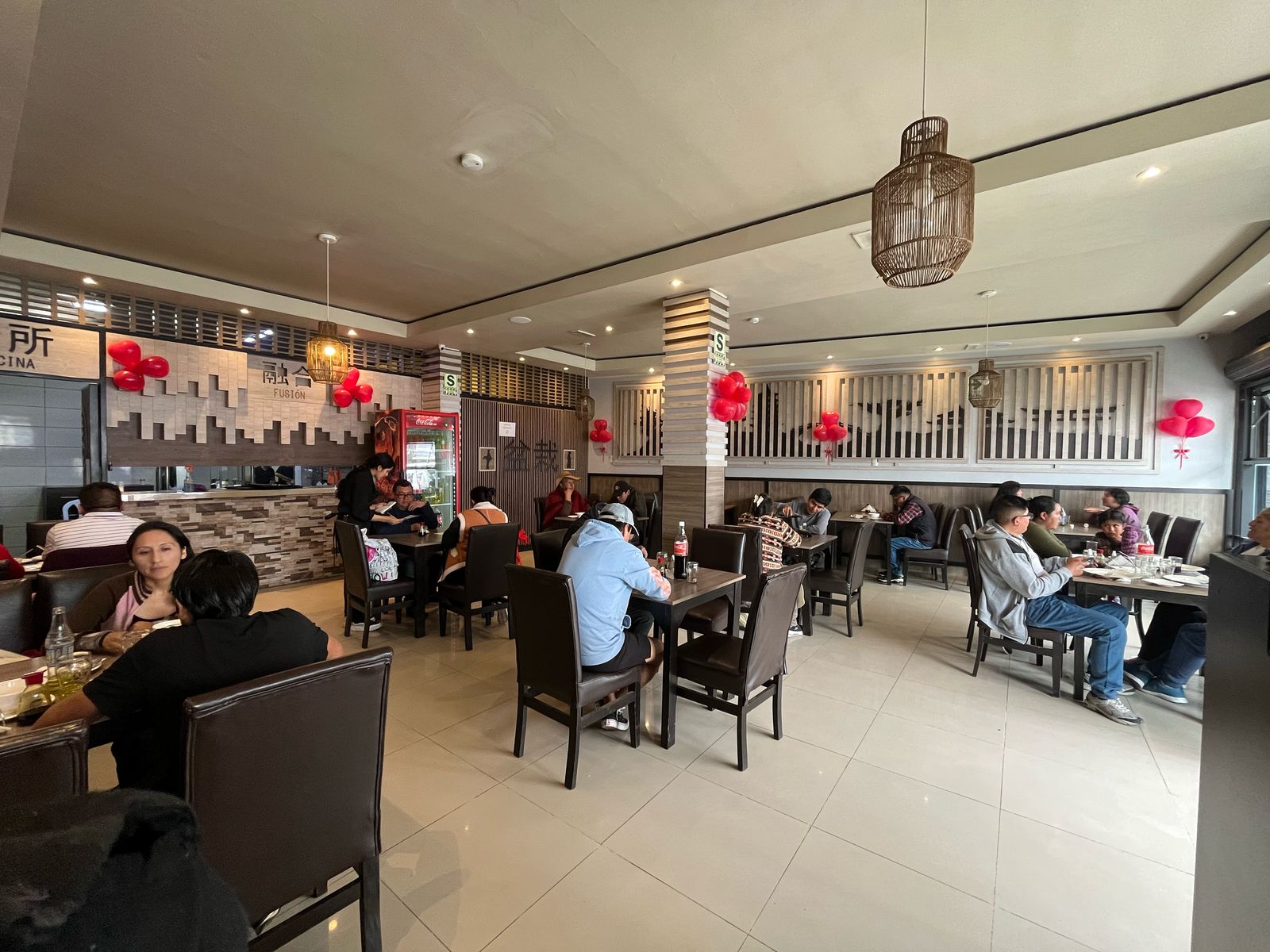 Decoración del local